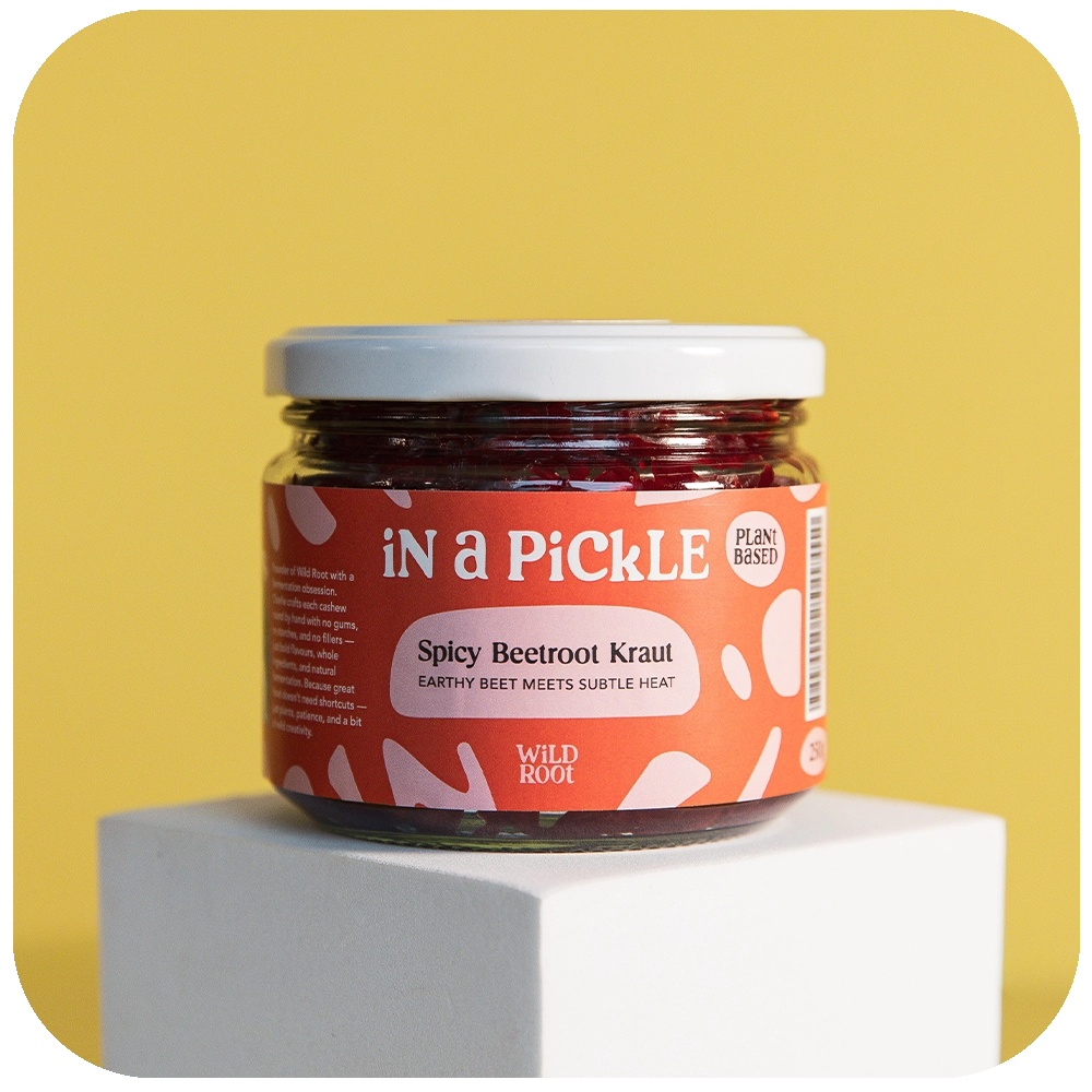 Spicy Beetroot Kraut jar