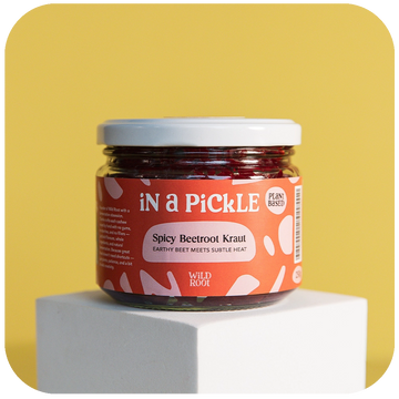 Spicy Beetroot Kraut jar