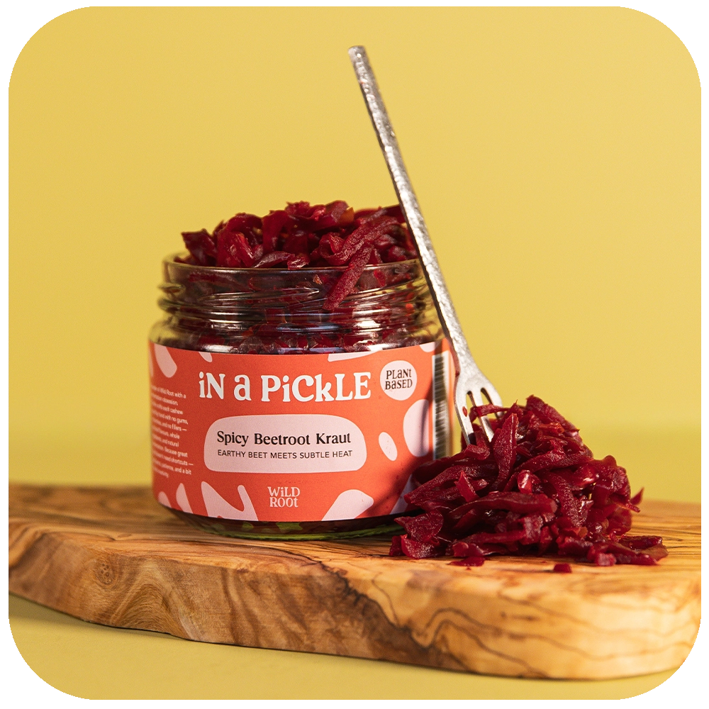 Spicy Beetroot Kraut jar